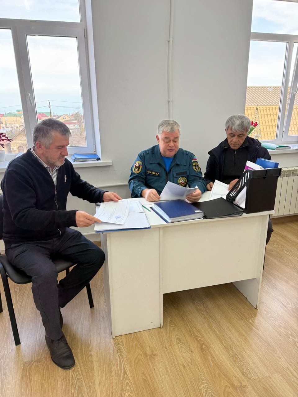 Выездные плановые проверки специалистами отдела надзорной деятельности МЧС Дагестана